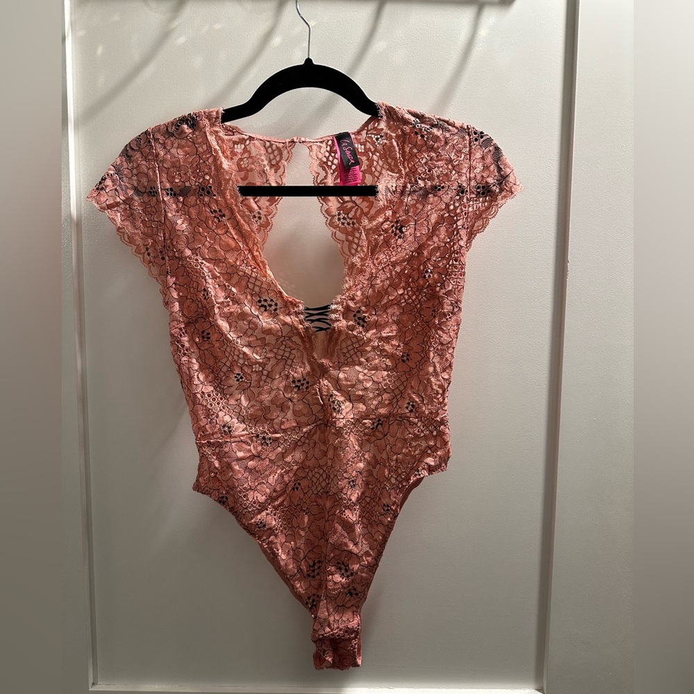 2/$30 Pink Lace Lingerie